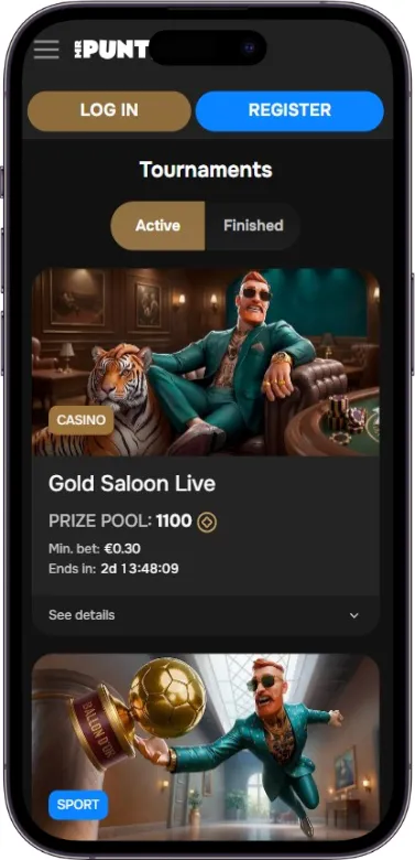 Mr.Punter tournaments